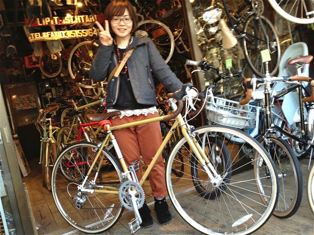 今日のバイシクルガール ☆二本立て☆ 女子_b0212032_2123409.jpg