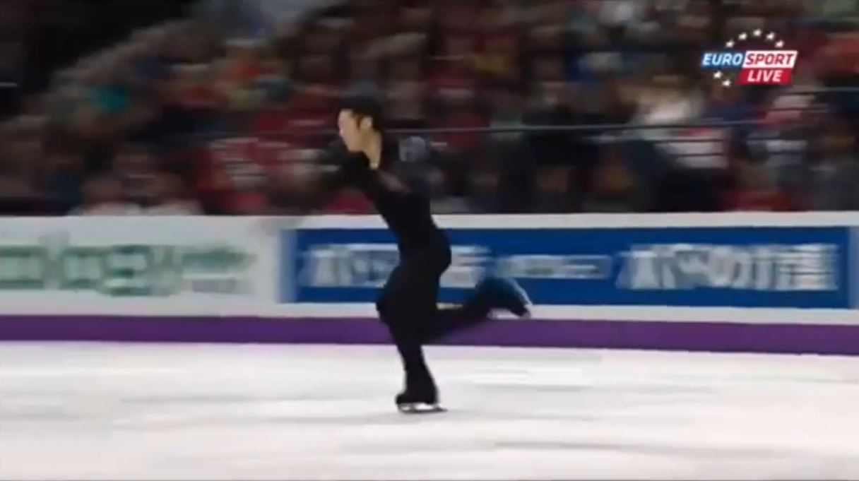 世界選手権spイタリア翻訳版ステップ談義 高橋大輔 写真でイスラーム