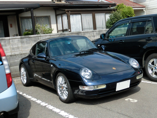 紺色ポルシェ復活 馬と猫 おまけに車