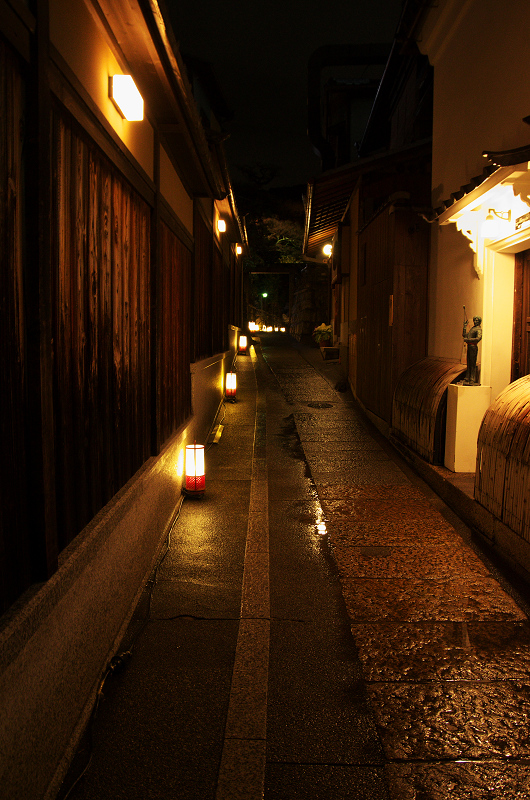 雨の花灯路（2013京都東山花灯路）_f0155048_12524951.jpg