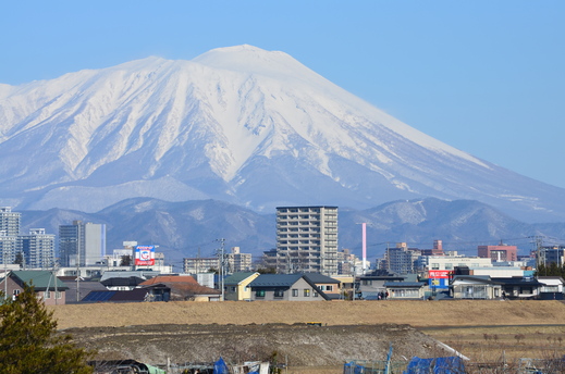 今朝の岩手山_d0283357_932457.jpg