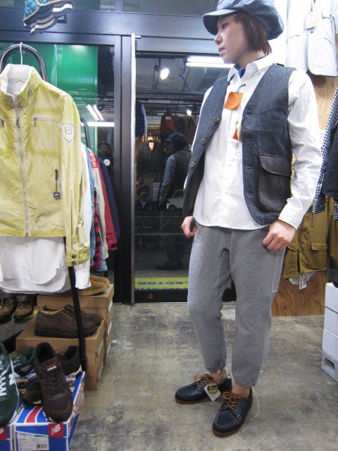 マジ(本気)に人気出そう。。。8分丈 SWEAT PANTS ... By Kato BASIC_d0152280_23163578.jpg