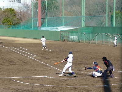 鷺宮製作所対中央大 3月15日 オープン戦 後半_b0166128_1140510.jpg
