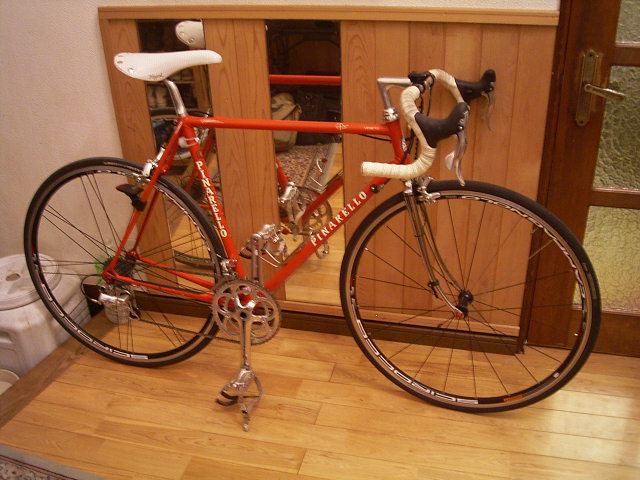 ロードバイク フルオーダー カンパニョーロ アテナ クロモリ 完成車