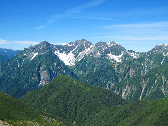 常念岳2857ｍ_c0219866_15383221.jpg