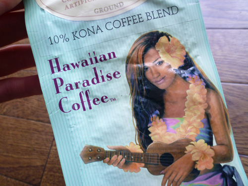 Hawaiian paradise coffee HAWAIIAN HAZELNUT_c0152767_2159215.jpg