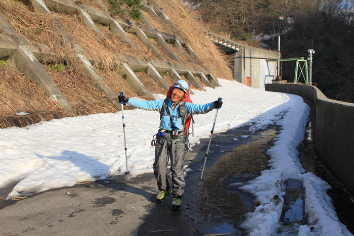 3月17日　初雪山_f0223068_12294576.jpg