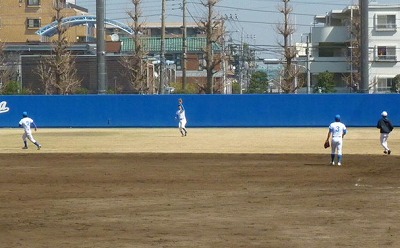 鷺宮製作所対青学大 3月16日 オープン戦 前半_b0166128_10172543.jpg