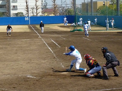 鷺宮製作所対青学大 3月16日 オープン戦 前半_b0166128_1026385.jpg