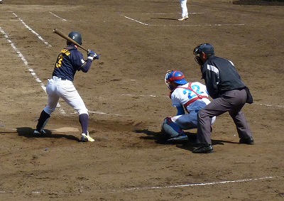 鷺宮製作所対青学大 3月16日 オープン戦 後半_b0166128_18341582.jpg