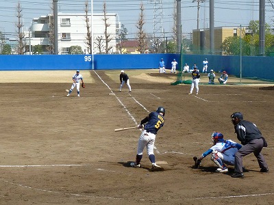鷺宮製作所対青学大 3月16日 オープン戦 後半_b0166128_18385326.jpg