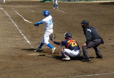 鷺宮製作所対青学大 3月16日 オープン戦 後半_b0166128_18463874.jpg