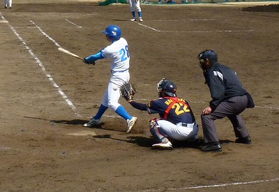 鷺宮製作所対青学大　３月１６日　オープン戦　後半_b0166128_18463874.jpg