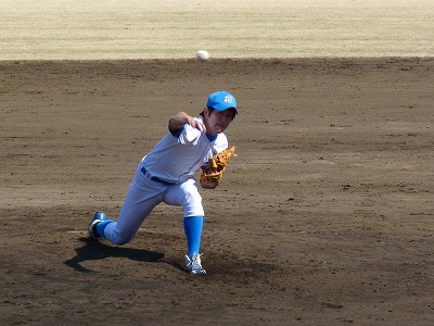 鷺宮製作所対青学大　３月１６日　オープン戦　前半_b0166128_8475041.jpg