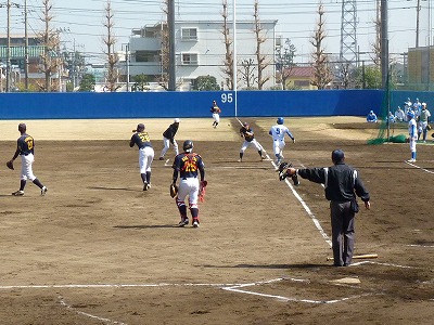 鷺宮製作所対青学大 3月16日 オープン戦 前半_b0166128_8493665.jpg