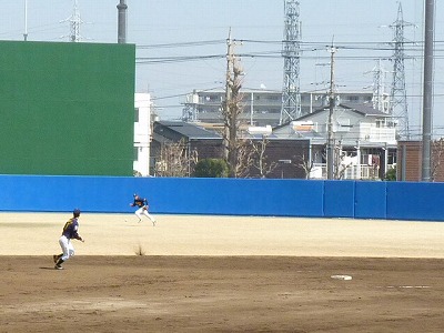 鷺宮製作所対青学大 3月16日 オープン戦 前半_b0166128_8505520.jpg