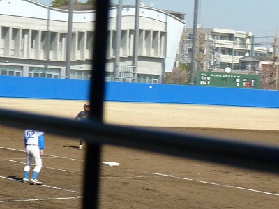 鷺宮製作所対青学大 3月16日 オープン戦 前半_b0166128_8535091.jpg