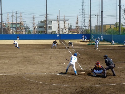 鷺宮製作所対青学大 3月16日 オープン戦 前半_b0166128_9151355.jpg