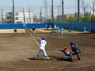 鷺宮製作所対青学大 3月16日 オープン戦 前半_b0166128_9544851.jpg