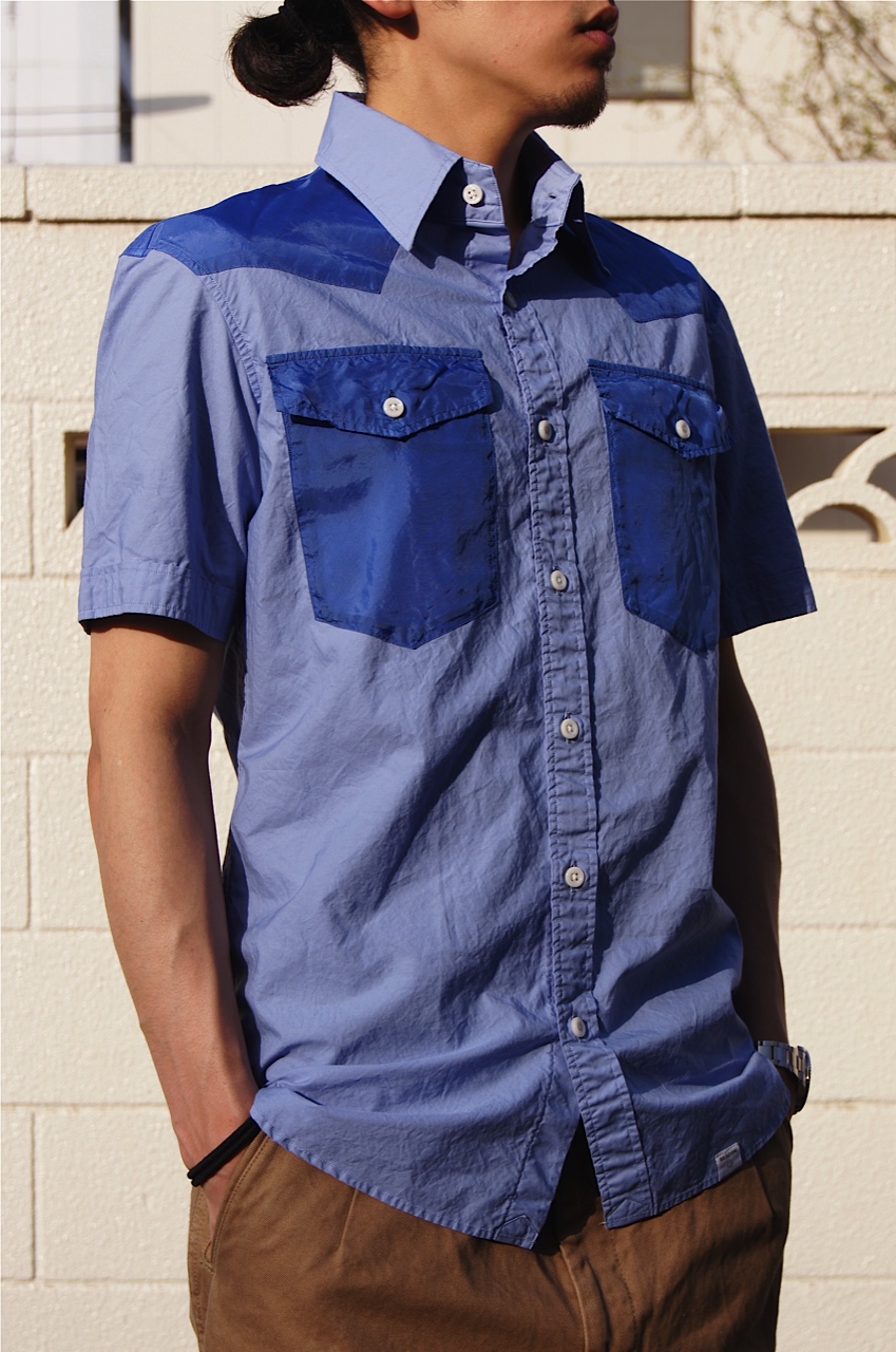 kolor, kolor/BEACON - Short sleeve layered!!_c0079892_21245768.jpg