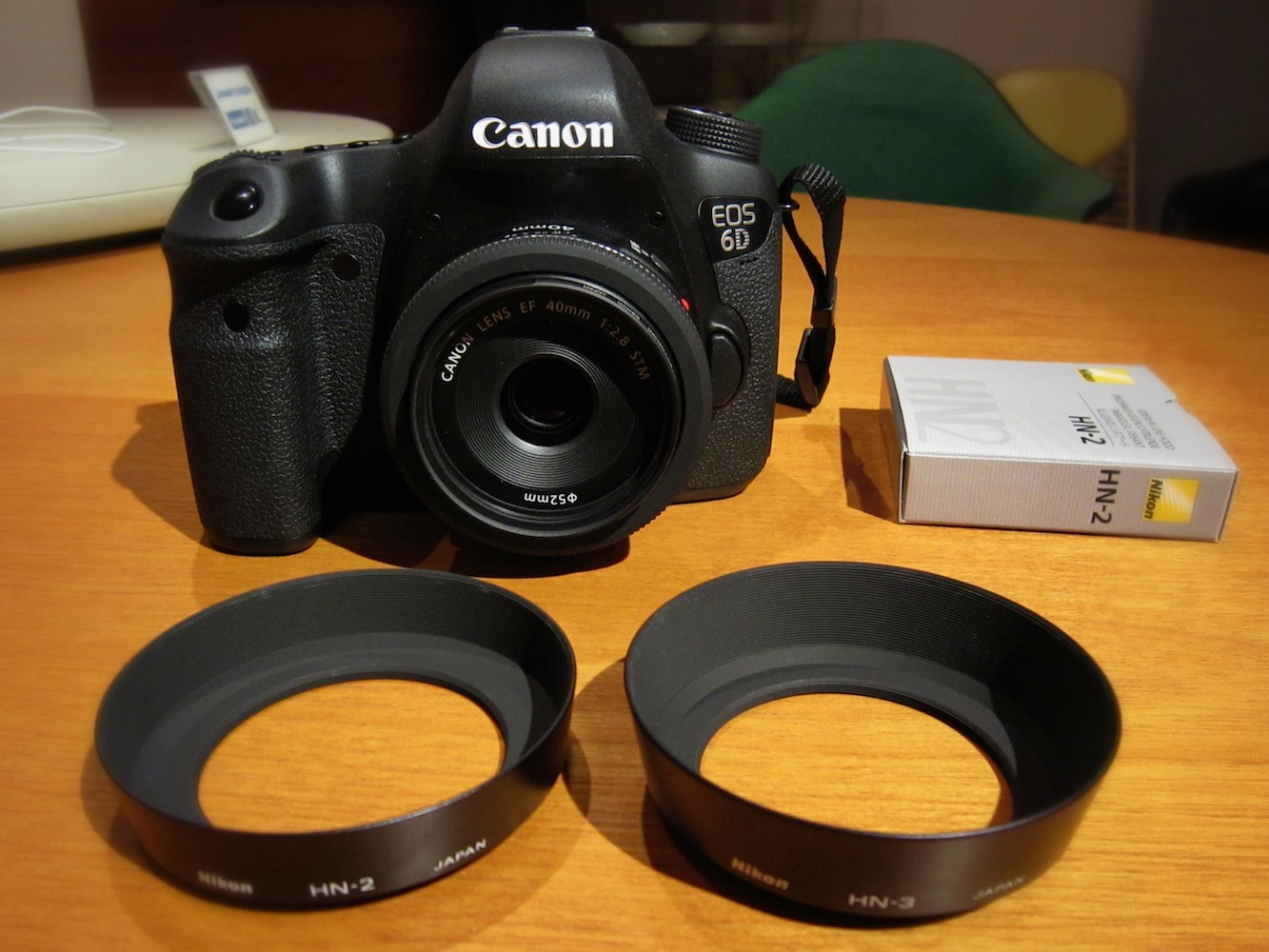 CANON EOS 6D EF40mm F2.8 STM フード Nikon HN-2 : JewelryApple 