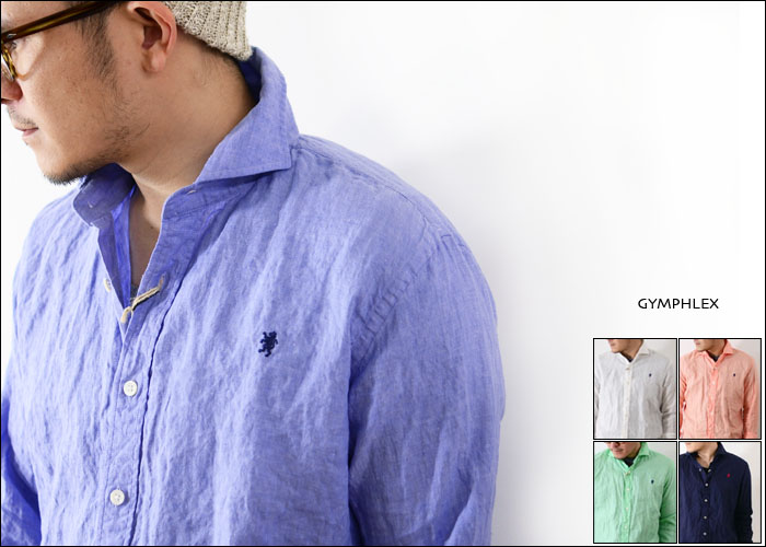 Gymphlex LS SHIRT LINEN _f0051306_21455063.jpg