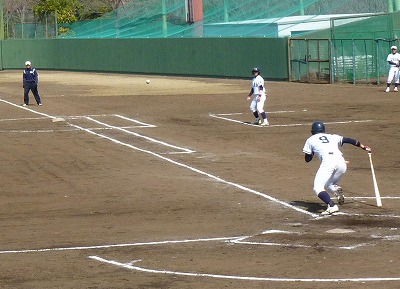 NTT東日本対中央大 3月17日 オープン戦 前半_b0166128_18311433.jpg