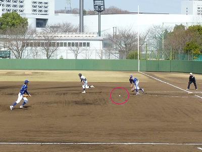 NTT東日本対中央大 3月17日 オープン戦 前半_b0166128_18371472.jpg