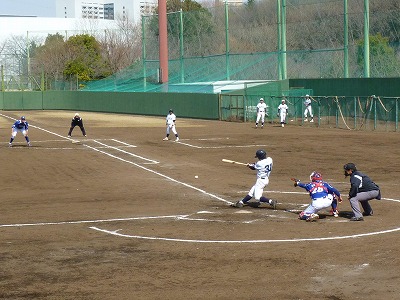 NTT東日本対中央大 3月17日 オープン戦 前半_b0166128_1837384.jpg