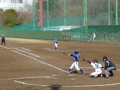 NTT東日本対中央大 3月17日 オープン戦 前半_b0166128_19504682.jpg