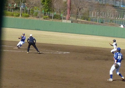 NTT東日本対中央大 3月17日 オープン戦 前半_b0166128_2211995.jpg