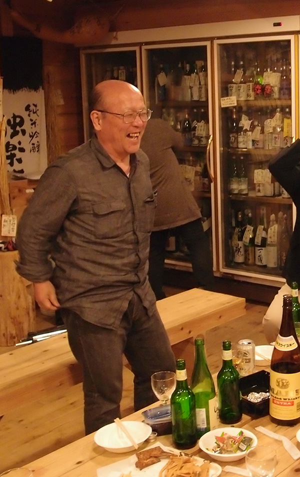 酒屋で岡野さん_d0032761_143149.jpg