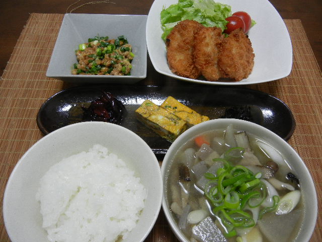 海老カツ定食_e0028505_233145.jpg