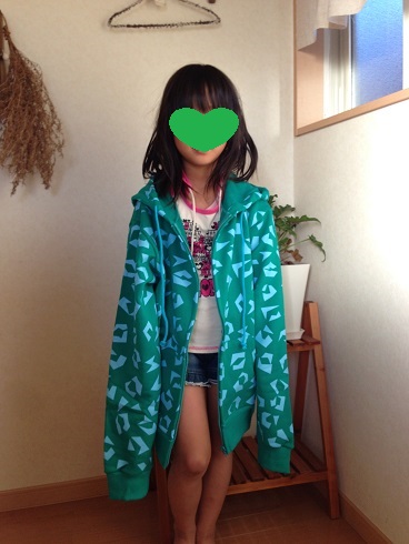 ももクロパーカー リサイズ きままにハンドメイド Fleurs Neige Yukihana ももクロパーカー リサイズ きままにハンドメイド Fleurs Neige Yukihana