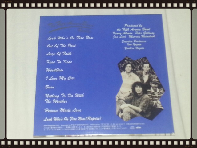 THE FIFTH AVENUE BAND / REALLY (紙ジャケ)_b0042308_23222045.jpg