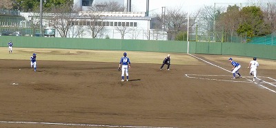 NTT東日本対中央大　３月１７日　オープン戦 後半_b0166128_0243369.jpg