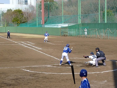 NTT東日本対中央大　３月１７日　オープン戦 後半_b0166128_8334077.jpg