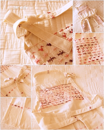 ハンドメイド Vol.13 エプロン ゲレロ州のウイピル刺繍 _a0254243_13135571.jpg
