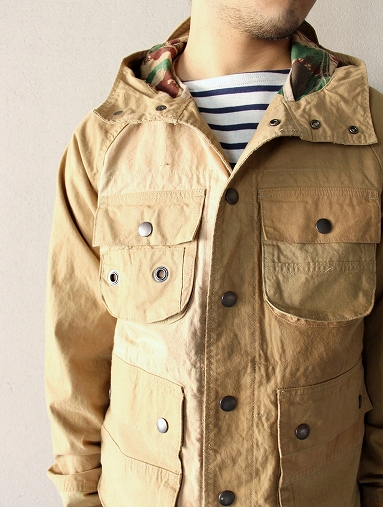 A Reincarnation key リメイクテントフィールドJKT / VINTAGE FRANCE