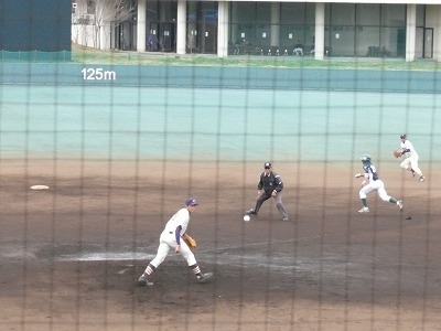 専修大対明治大 3月23日 オープン戦・前半_b0166128_184028100.jpg