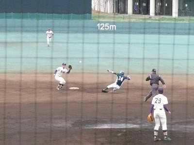 専修大対明治大 3月23日 オープン戦・前半_b0166128_18404179.jpg