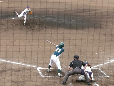 専修大対明治大 3月23日 オープン戦・前半_b0166128_1923264.jpg