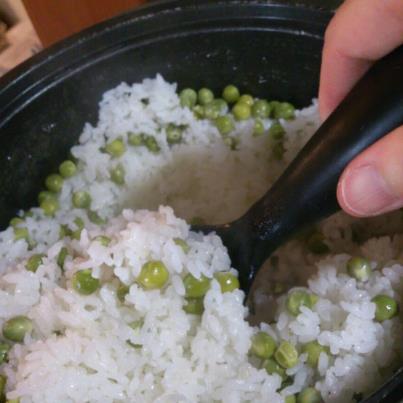 豆ごはん。_c0147830_8284736.jpg