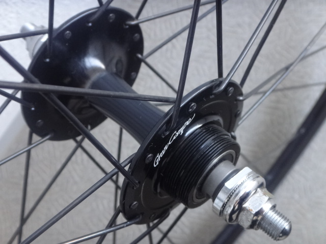 手組みホイール Velocity Deep V ＋ GranCompe トラックハブ