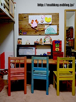 お絵描きデスク やさぐれmy Homeのインテリア