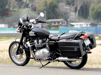 ボンネビルT100 2003年式 リアサスペンション トライアンフ純正