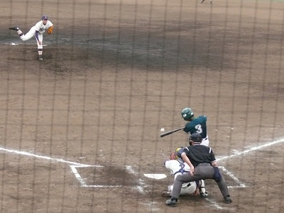 専修大対明治大 3月23日 オープン戦・前半_b0166128_8482815.jpg