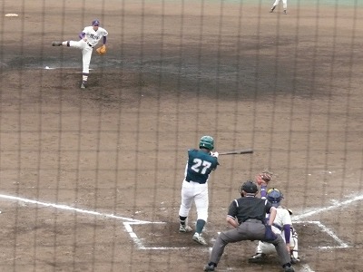 専修大対明治大 3月23日 オープン戦・前半_b0166128_9483680.jpg