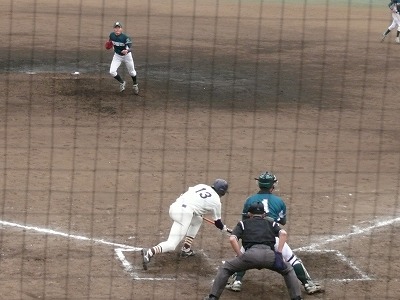 専修大対明治大 3月23日 オープン戦・前半_b0166128_9515816.jpg