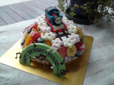 3d トーマスのお誕生日ケーキ Natureな日々